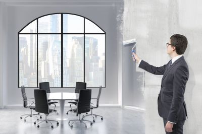 Industrial Interior Painting detail