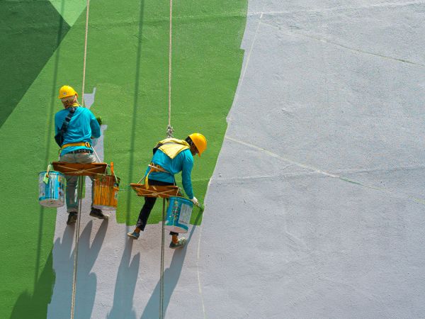 Exterior Commercial Painting in Albany